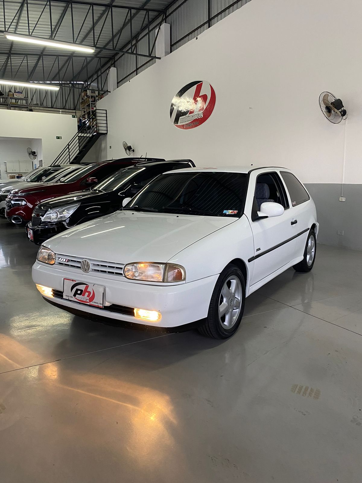 Volkswagen GOL STAR TURBINADO Branco 1998 / 1998 Manual Etanol 2 Portas